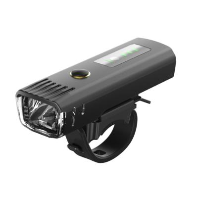 China Aluminum Alloy+ABS USB Bike Light Front IPX6 Rechargeable Water Resistant Bike Accessories Led Sensor Bicycle Light 300 Lumens for sale