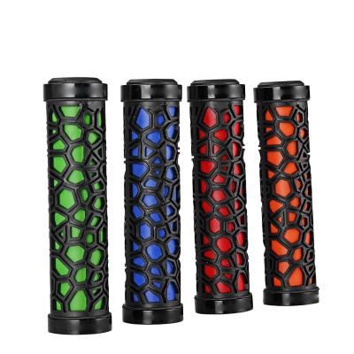 China Mountain Bike Cycling Comfortable Soft Rubber Grips Of BMX MTB Parts Road Bicycle Handlebar Grips for sale