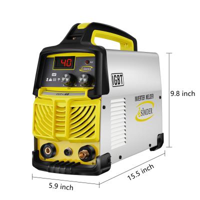 China Building Material Shops Non-contact Plasma Cutter Dual Voltage 110V/220V Inverter DC Digital IGBT Portable Cutting Machine for sale