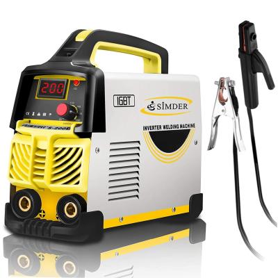 China PORTABLE Hot Selling Intelligent Arc Welder 160amp 110v/220v Muttahida Majlis-e-Amal Welding Machine Igbt Stick Welders for sale