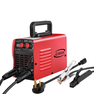 China IGBT Easy ARC Arc Stick Welder 130Amp 110V 220V Muttahida Majlis-e-Amal Welding Machine Hot Start Portable Stick Welder for sale