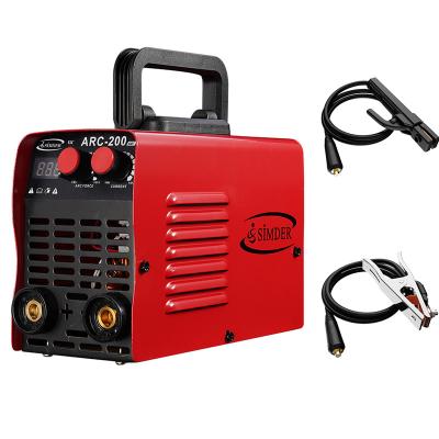 China 130 Amp Muttahida Majlis-e-Amal Inverter Arc Welding Machine Equipment Stick Welder ARC 110V 220V IGBT Muttahida Majlis-e-Amal Easy Hot Start for sale