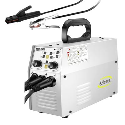 China Lightweight Mini Mig Portable Mig Arc Wire Driver Welder 3 in 1 Multifunctional Gasless MIG Welder for sale