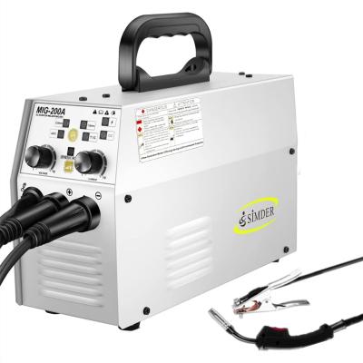 China NO Gas Flow Core Welder MIG Machine ARC Lightweight TIG No Gas Lift 3 in 1 Inverter MIG Welder for sale