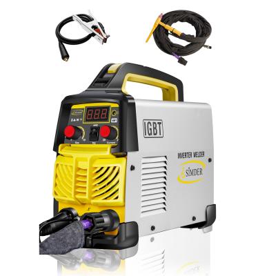 China PORTABLE Generator Welder 110v 220v Arc Cat 2 In 1 Inverter AC DC Tig Welder Arc Welders Cat 250 Amp for sale