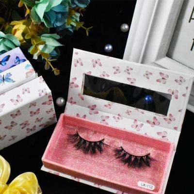 China LX-112 3D Real Lashes Natural Hot Selling Siberian Crisscross Style Mink Long Dramatic Eyelashes Lashes With Custom Box for sale