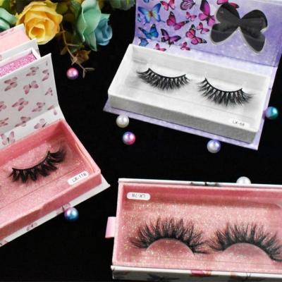 China Wholesale Luxury Bulk LX SERIES Long Stereo Effect 16MM 18MM 20MM Eyelashes Popular Style Cheapest Good Quality Natural Price LX-SERIES 3D for sale