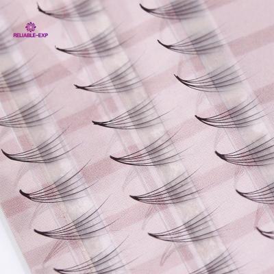 China Russian OEM Premade Volume Fans Lash Extensions Long Natural Premade Volume and Fans Pre Made Eyelash Extensions for sale