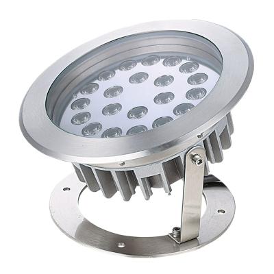 China hot sale 110lm/w DMX512 ip68 RGB 304ss led underwater light for swimming pool light with green for sale