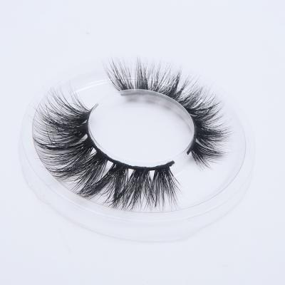 China Durable High Quality Mink Lashes Artificial Eyelashes Round Eyelash Wrap for sale