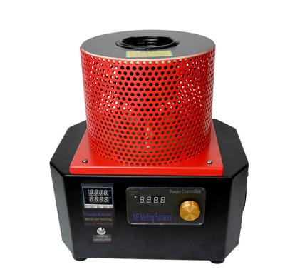 China Metal Refining/Mini Jewelry Induction Melting Melting Furnace/Smelting Mini Furnace 3KG--Mini Desktop Style for sale