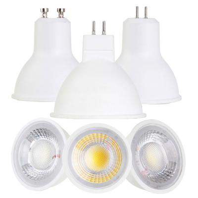 China Desktop Plastic Gu10 Mr16 Gu5.3 Downlight Led Spotlight 5W 7W for sale