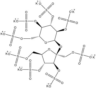 China Sucrose Octasulfate Potassium Salt (73264-44-5) for sale