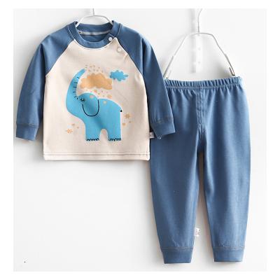 China Breathable Colors Pajamas Cute Kid Girls Kids Pajamas Striped Cotton Sleepwear Nightgowns Comfortable Dressing Set for sale