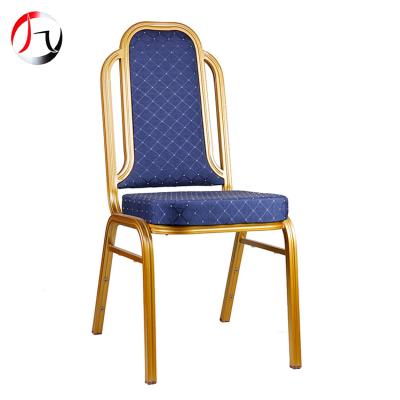 China Wholesale Modern Furniture Luxury Metal Aluminum Hotel Wedding Dining Banquet Chairs for sale