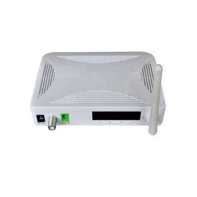 China Solo terminal del WDM Huanshun HSOS11276W FTTH de la fibra de CATV GPON ONU WIFI en venta