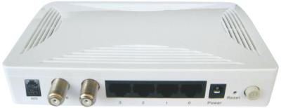 China CNU204-HV EOC Equipment / EOC Network Terminal Box Supports VOIP Business for sale