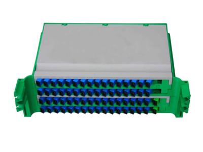 China Tray Type PLC Fiber Optic Splitter HSGFL-PLC-4*16SU-T 13.5DB Insert Loss for sale