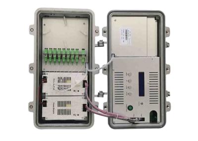 China Outdoor CATV Fiber Optic Amplifier / 8 Output Booster Optical Amplifier for sale