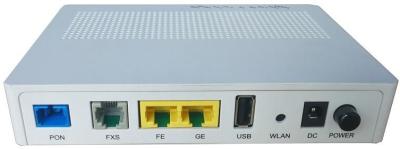 中国 OEM E/GPON ONU 1GE+1FE+1VOIP+2*2 WIFIのOnu光学ネットワークの単位 販売のため