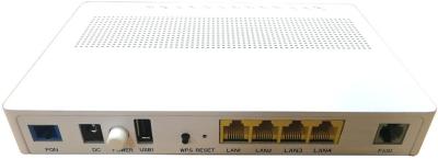 Κίνα 4 λιμένας FTTH ONU Ethernet με 4GE + 1 λιμένας VOIP + 2*2 WIFI +1 USB προς πώληση