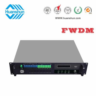 China Huanshun 8 X Pon und CATV EDFA mit Verdrahtungshandbuch 16-23dBm zu verkaufen