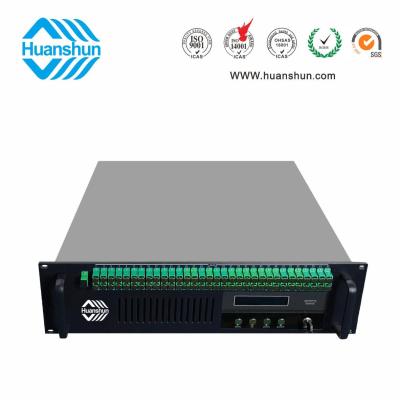 China High Power 1550nm Optical Amplifier with 19dBm EDFA with 64 Ports for sale