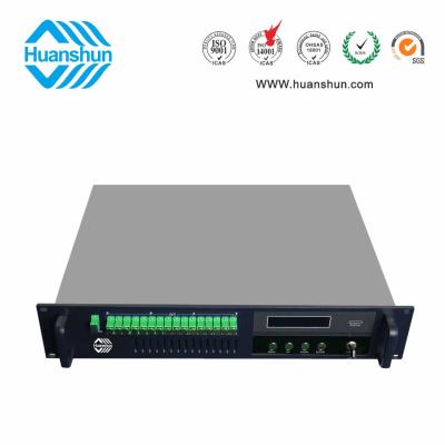 China Huanshun 16 Ports Output EDFA, Compatible with Huawei Olt/ONU for sale