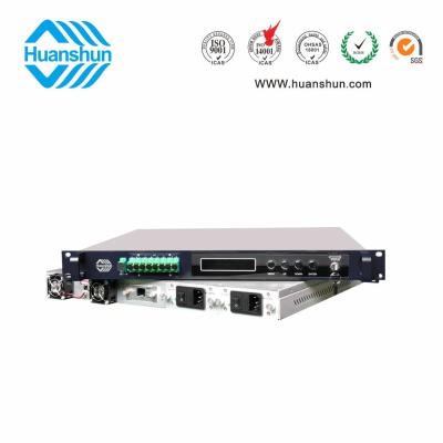 China Huanshun 1u EDFA, High Power Optical Amplifier 8X16dBm for sale