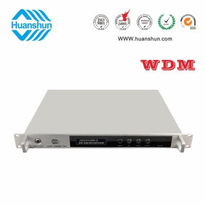 중국 Wdm 1550nm 광학 전송기 (직접적인 조음) Huanshun 판매용