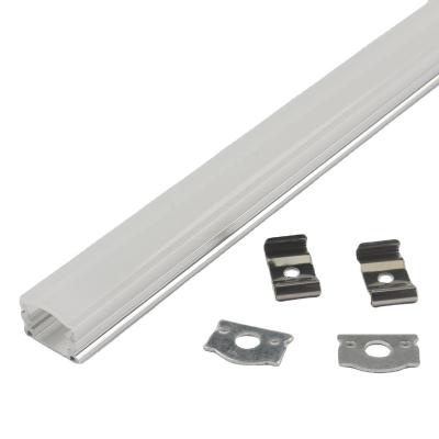 China Decorations T5 Led Aluminum Profile 1m 2m 3m 6063 Aluminum Profile 1m 2m 3m Aluminum Channel Slim Led Housing Profile for sale