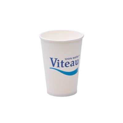 China Pla Coffee Cup Disposable Eco-Friendly Reusable Biodegradable Paper Single Wall Paper Cup for sale