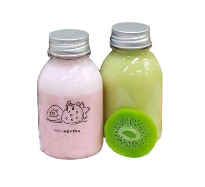 China Plastic Juice Bottle Disposable Cold Pressed Food Pet Material Beverage Bottle For Drinking for sale