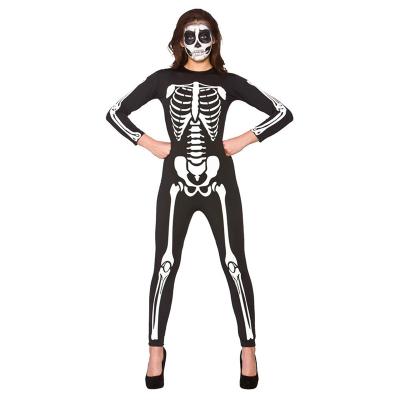 China Eco-friendly Factory Material Hot Sale Skeleton Costume Woman for sale