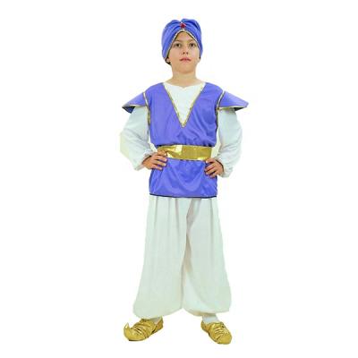 China aladdin material custom hot sale factory performance carnival cosplay cosplay men boys boys dress up genies costume aladdin for sale