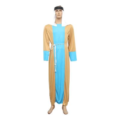 China Popular New Style Men's Muslim Dress Cosplay Men's Abaya Khamis Arab Islamic Clothing for sale