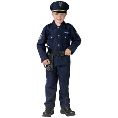 China Factory Sale Hot Kids Police Costume Eco - Friendly for sale