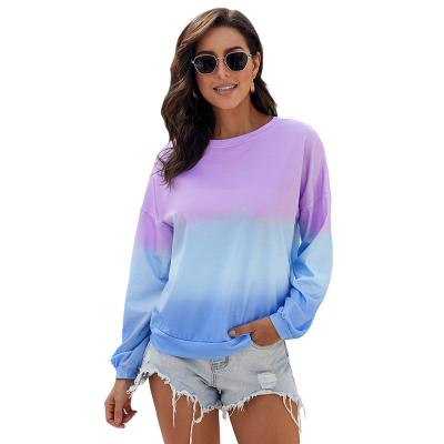 China High Quality Customized Casual Long Sleeve Pulser Breathable Pullover Sweatshirt Women Sweater Pullover Sweatshirt for sale