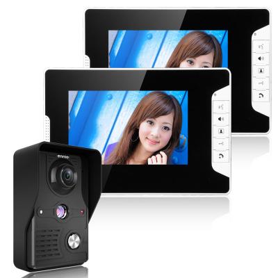 China NIGHT VISION 7 Inch Video Doorbell Wired Video Intercom Doorbell Intercom System Kit Color Screen and HD Door Camera for sale