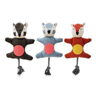 China Free Sample Viable Cartoon Maintain Oral Eco Friendly Pet Supplies Plush Toys For Dogs Pet Toothjuguetes Para Mascotas Chewing Pet Toy for sale