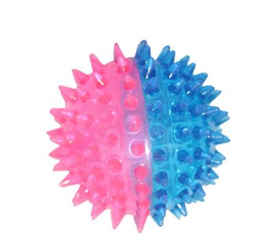 China Viable Online Wholesale Supplier Bite and Chew Interactive Dog Toys Bulk Ball Safety SqueakChewing Material Interactive Pet Toys for sale