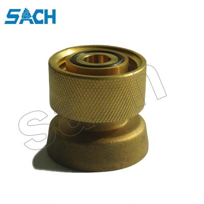 China Brass ACME Filling Point Adapter Opdraai Met Wartel ACME Onto DISH Filling Point Adapter for sale