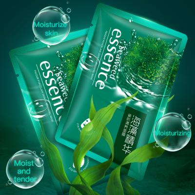 China Moisturizer Seaweed Sheet Mask with Sodium Hyaluronate and Aloe Vera Gel for Smoothing and Purifying Skin Korean Beauty Favorite Daily Facial Mask for sale