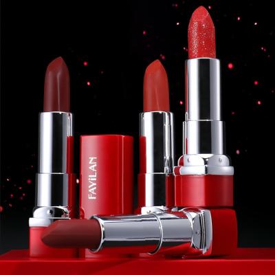 China Factory Makeup OEM Custom Lipstick Waterproof Velvety Long Lasting High Pigmented Matte Lipstick Private Label for sale