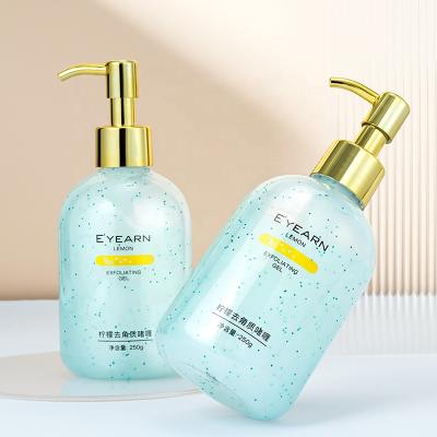 China Exfoliating Private Label Facial / Full-Body Peeling Gel - Water Based Exfoliator Deep Cleansing Dead Skin Remover Gentle Body Or Face Scrub Gel for sale