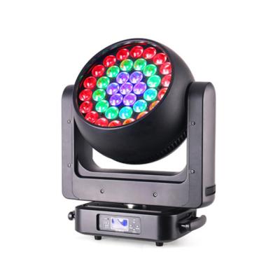 China 850W Big Zoom Power Led Zoom Moving Head Beam Wash 37*25W RGBW Beam Light For Stage for sale