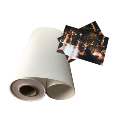 China Advertising Wide Format 390gsm Inkjet Matte PolyCotton Latex Solvent Canvas Roll for sale