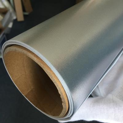 China Inkjet Printing Eco Solvent UV Latex Printing Polyester Silver Metallic Cloth for sale