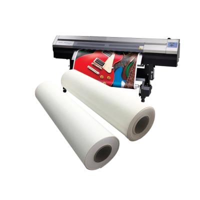 China Outdoor Digital Printing Good Art Waterproof Cotton Canvas 420gsm , Large Format Inkjet Plotter Canvas Rolls for sale