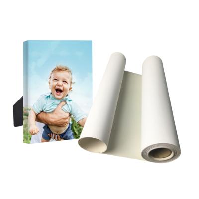 China Inkjet Digital Printing Factory Wholesale Waterproof Matte Inkjet 360gsm Blank Digital Artist Canvas Roll for sale